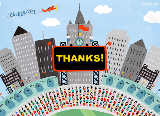 Sending Great Big Thanks! Reply artwork