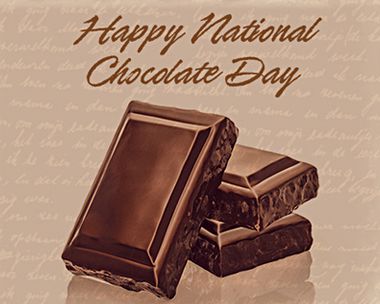 Nat'l Chocolate Day 10/28/18