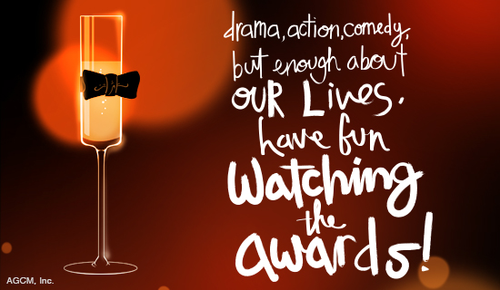 4/25 The Awards Ceremony Ecard (Postcard) artwork