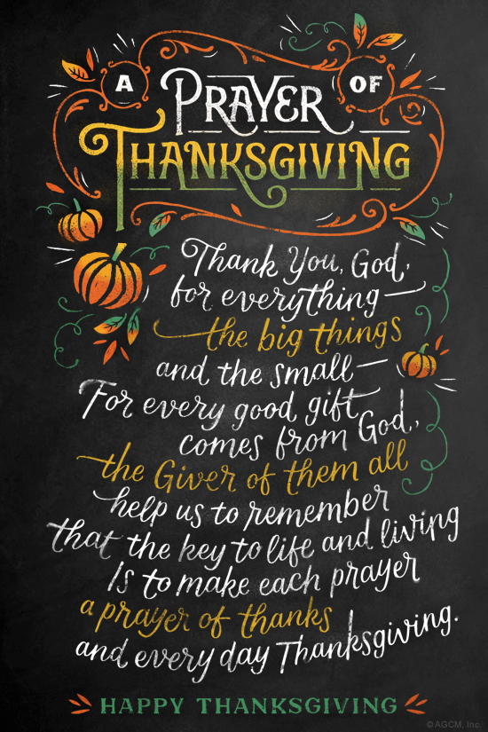 "A Prayer of Thanksgiving" | Thanksgiving eCard | Blue Mountain eCards