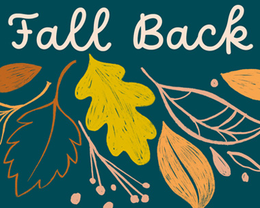 Daylight Savings Begins 11/2