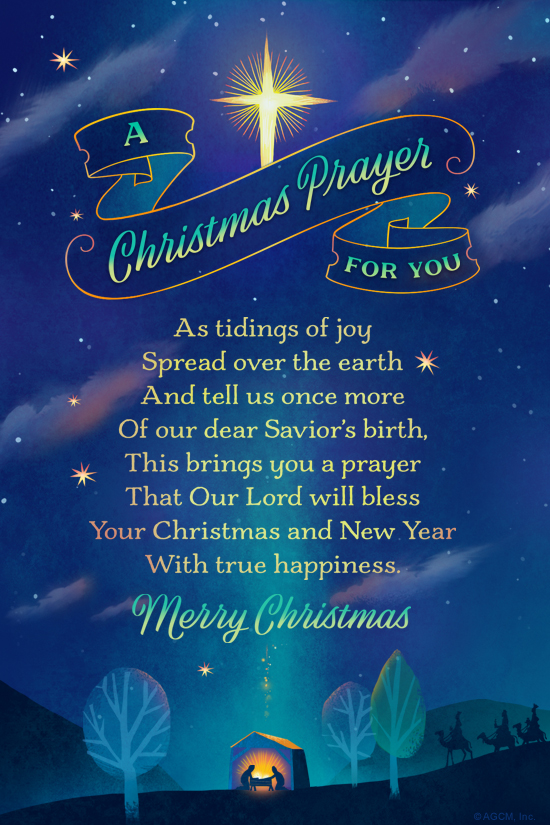 Christmas Prayer