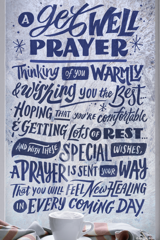 "A GetWell Prayer" Get Well eCard Blue Mountain eCards