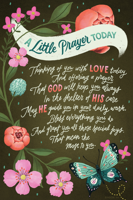 "A Little Prayer Today" | Postcards | Blue Mountain