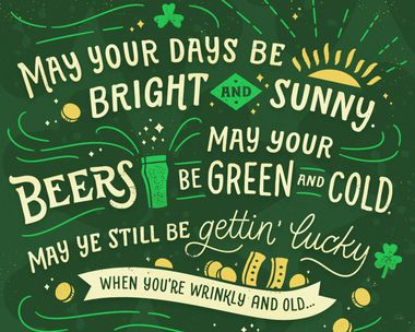 Luck O' The Irish Poem