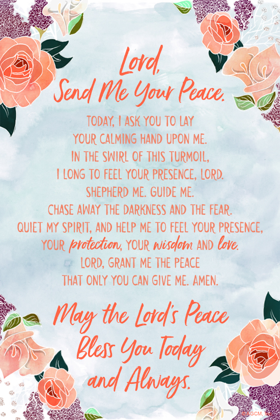 A Prayer for Peace Postcard artwork