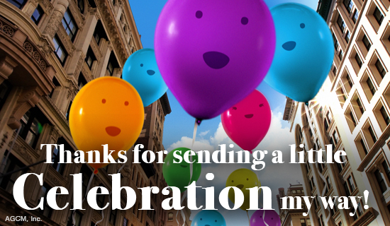 Celebration Reply Card artwork