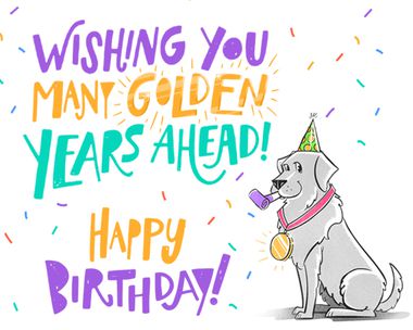 Golden Retriever Birthday