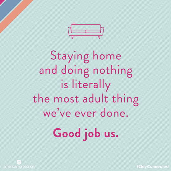 Adulting (Postcard) artwork