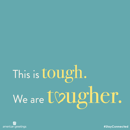 We Are Tougher (Postcard) artwork