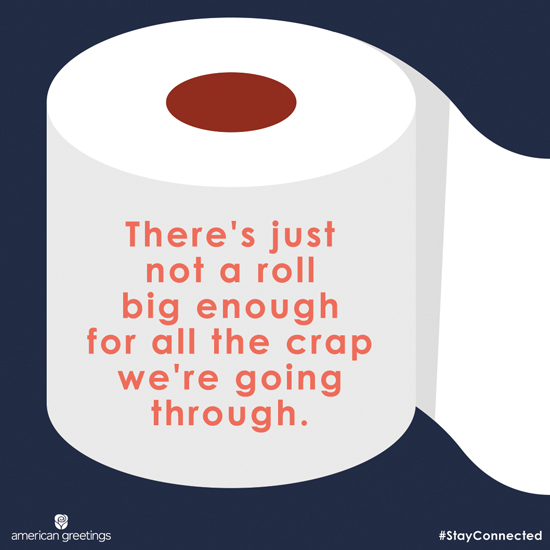 Not A Big Enough Roll (Postcard) artwork