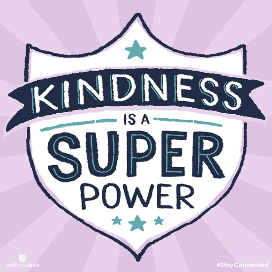 Kindness is a Super Power (Postcard) artwork