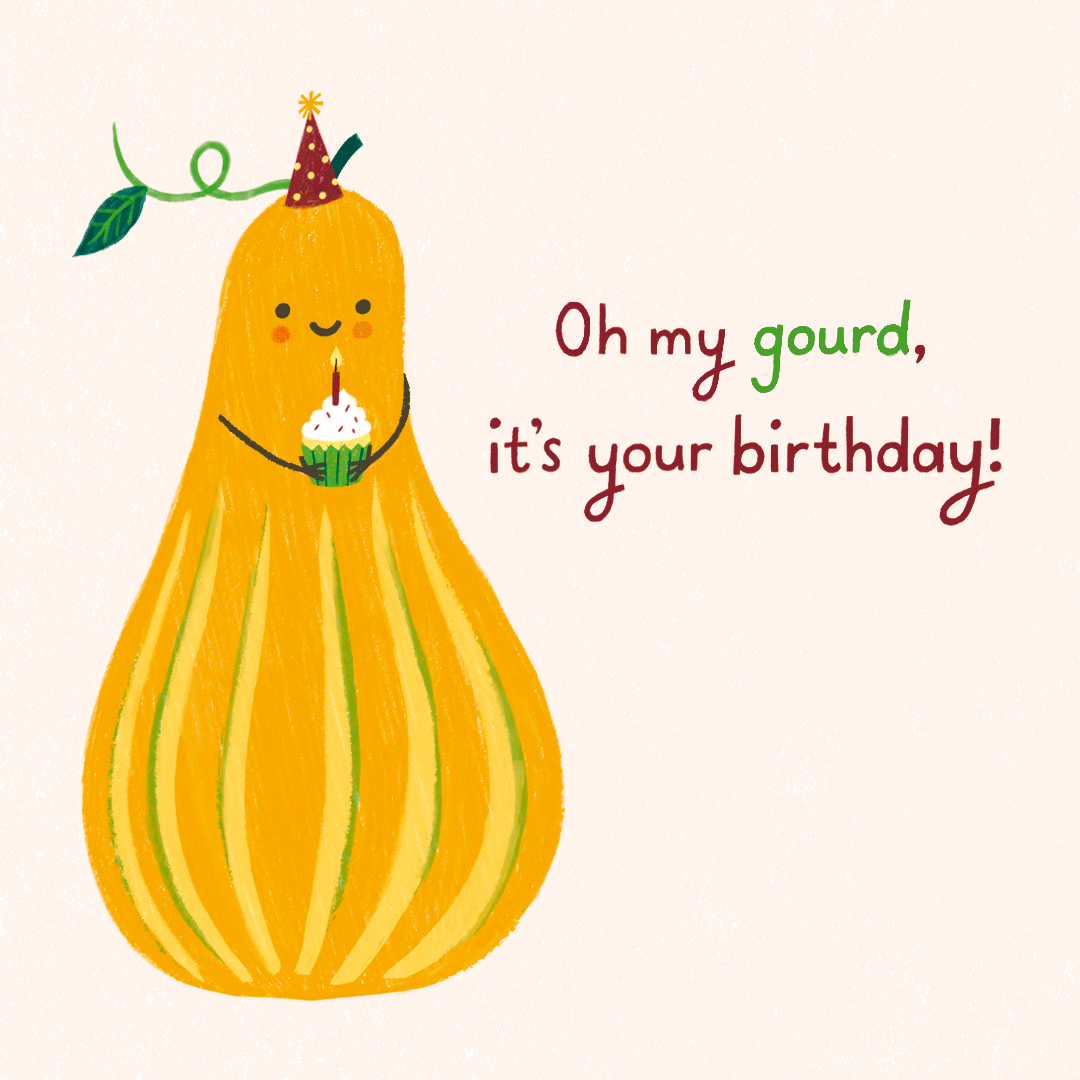 Oh My Gourd (Postcard) artwork