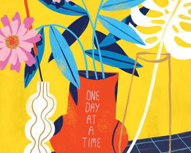 One Day at a Time Just Because eCards