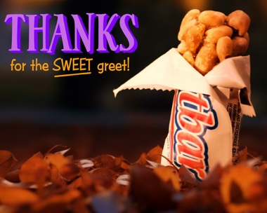 Sweet Greet Thank You Reply