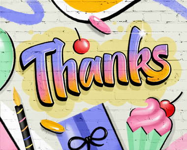 Balloon Thank You Reply