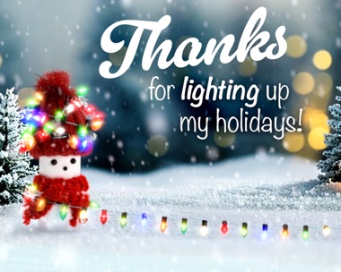 Christmas Marshmallow Reply