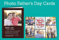 SHOP Photo Father's Day Cards