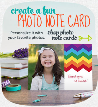 Stationary that’s so you!  Personalize it with your favorite photos.  Shop stationery