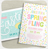 Shop Easter invitations