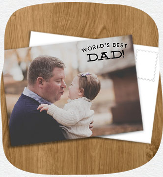 Dad time.  Find the perfect card for Dads who work hard and play hard too!  Shop Father's Day cards