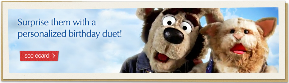 Personalized video ecards