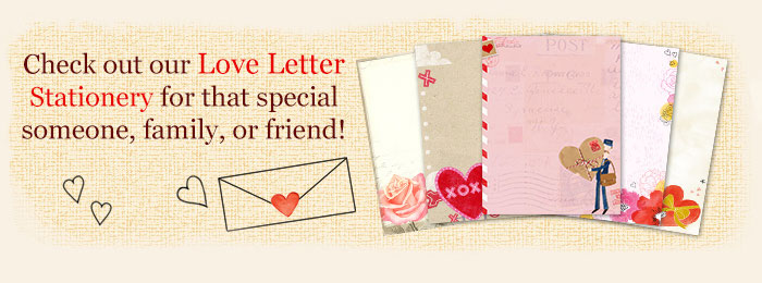 Stationary for love letters