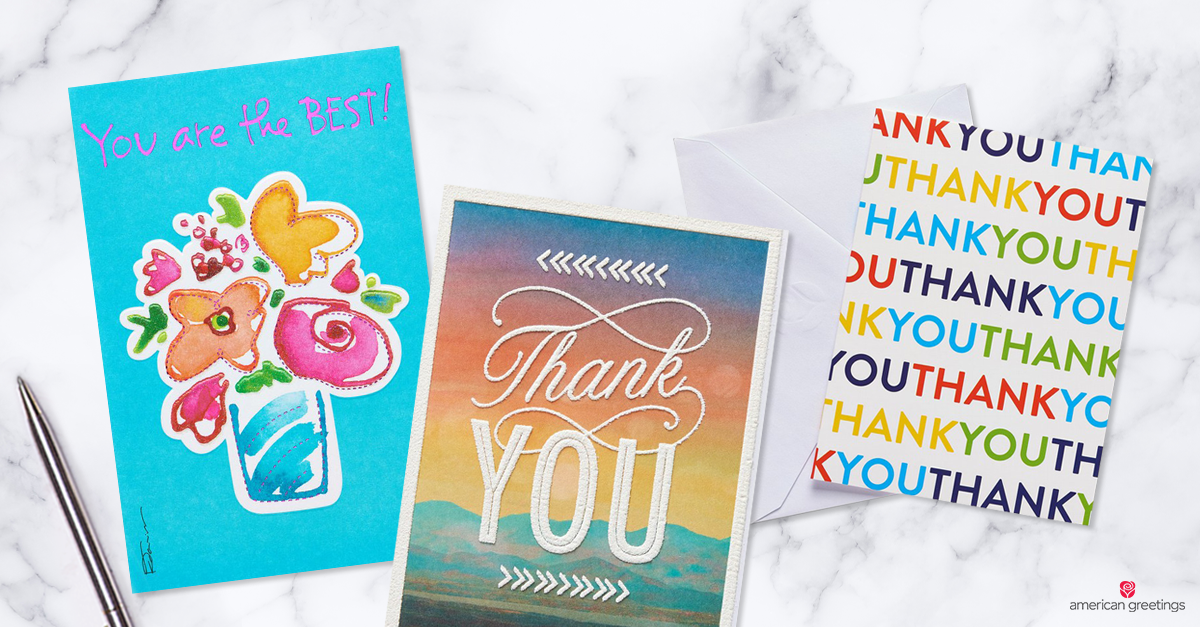 What To Write In A Thank You Card American Greetings