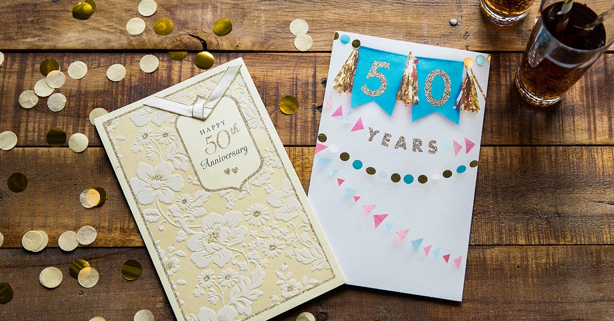 50th Anniversary Messages - American Greetings