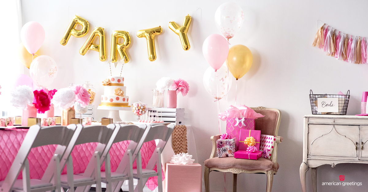 Easy Pink and Gold Party Ideas for Fun Decorating - Start at Home Decor