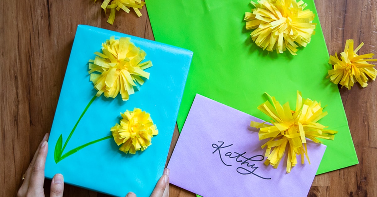 Tissue Paper Arts Crafts, Flower Wrapping Tissue Paper