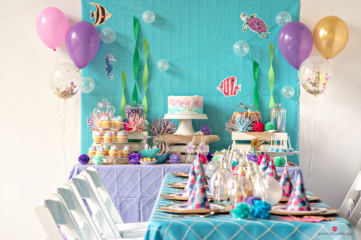 Mermaid Party Ideas American Greetings