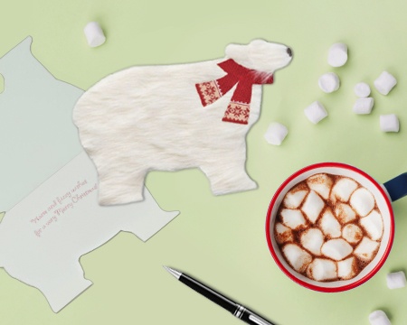 American Greetings Christmas Party Supplies, Polar Bear and