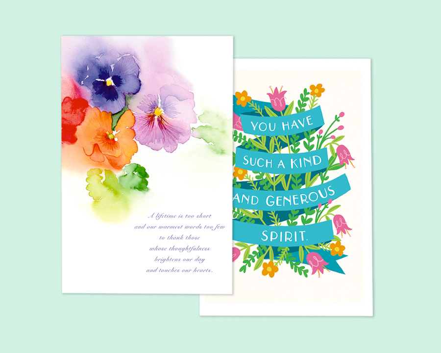 What To Write In A Funeral Thank You Card American Greetings