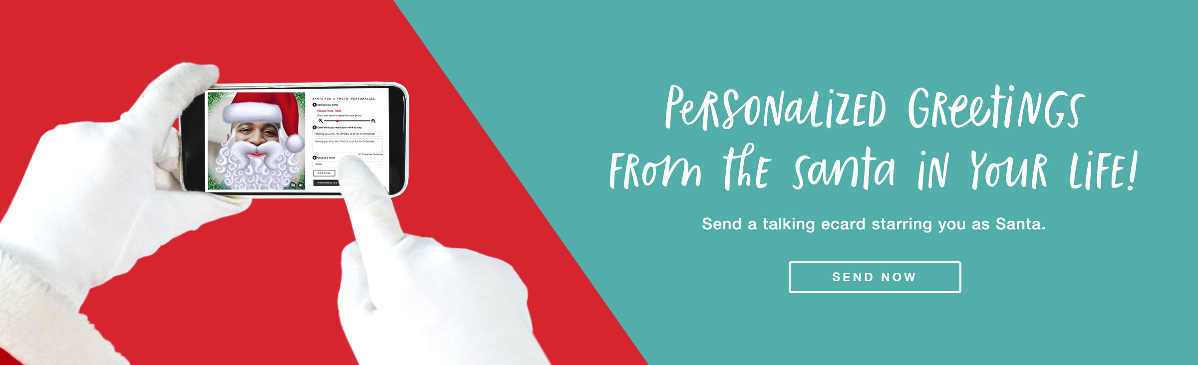 Santa Add-a-Photo Ecard