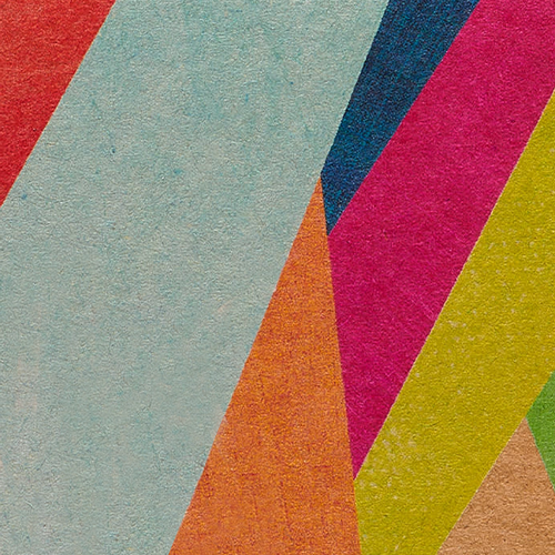 Color geometric wallpaper