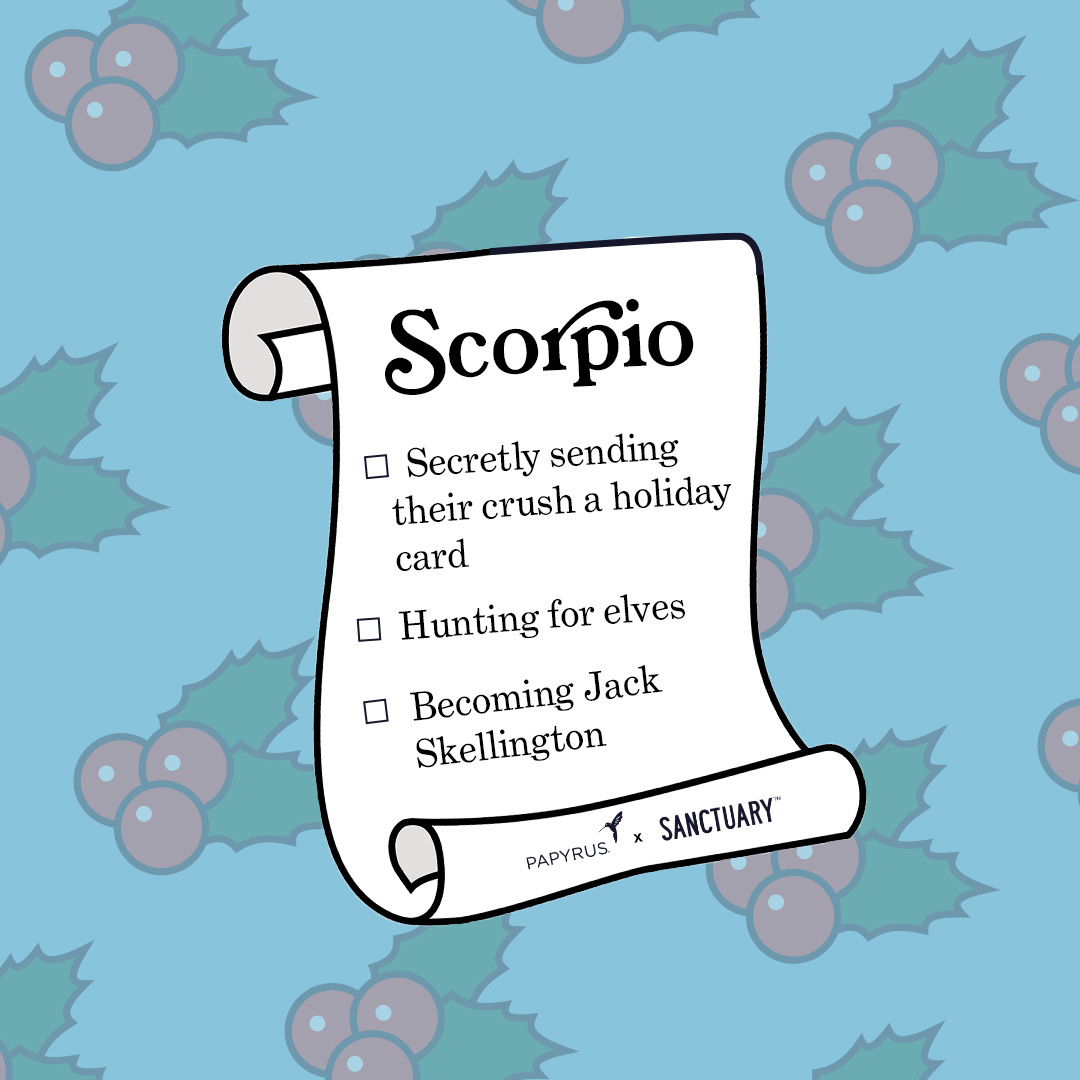 Scorpio Holiday List
