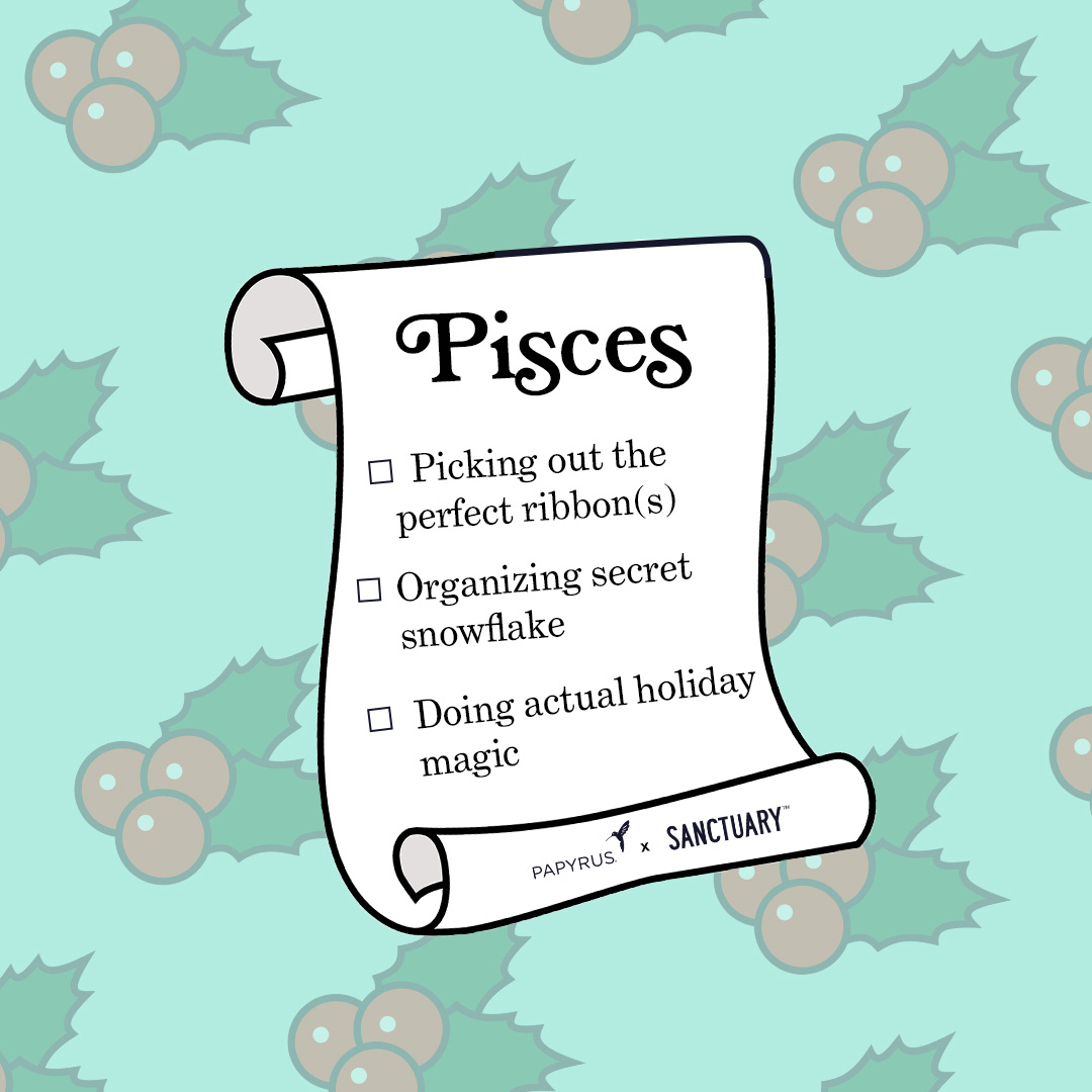 Pisces Holiday List