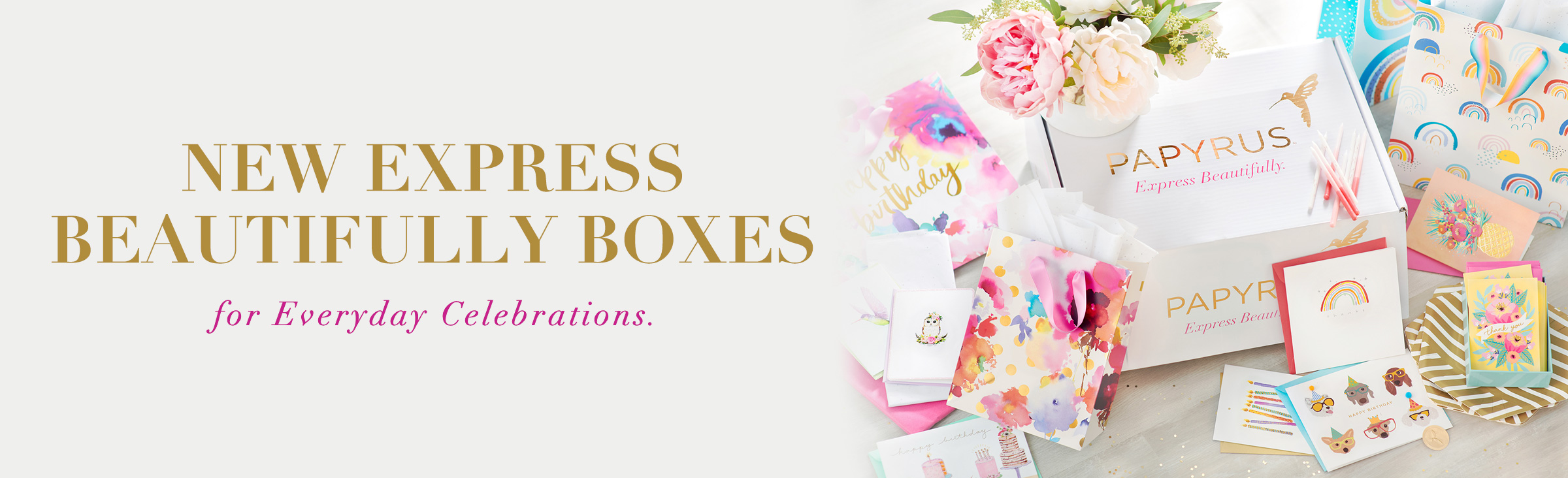 Express Beautifully Boxes for Everyday Celebrations