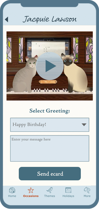 Ecard app screenshot3