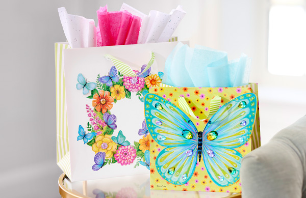 Gift Bags and Gift Bag Tissue bundles