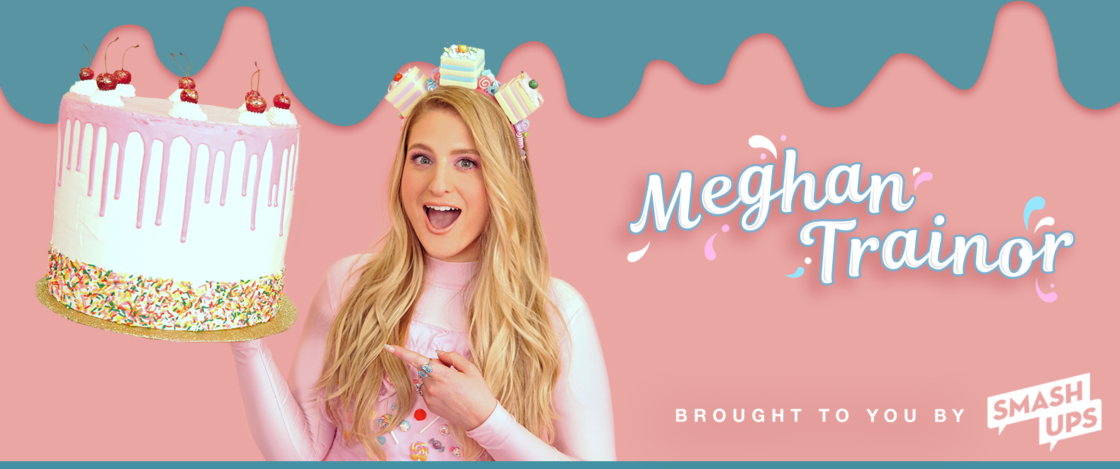 Meghan Trainor sings All About that Cake Birthday SmashUp