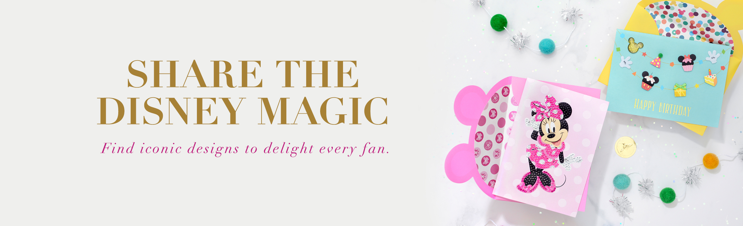 Share the Disney Magic Find iconic designs to delight every fan
