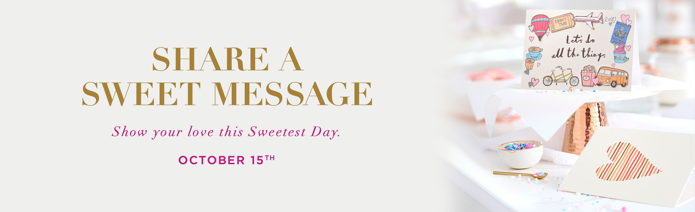 Share A Sweet Message Show Your Love This Sweetest Day