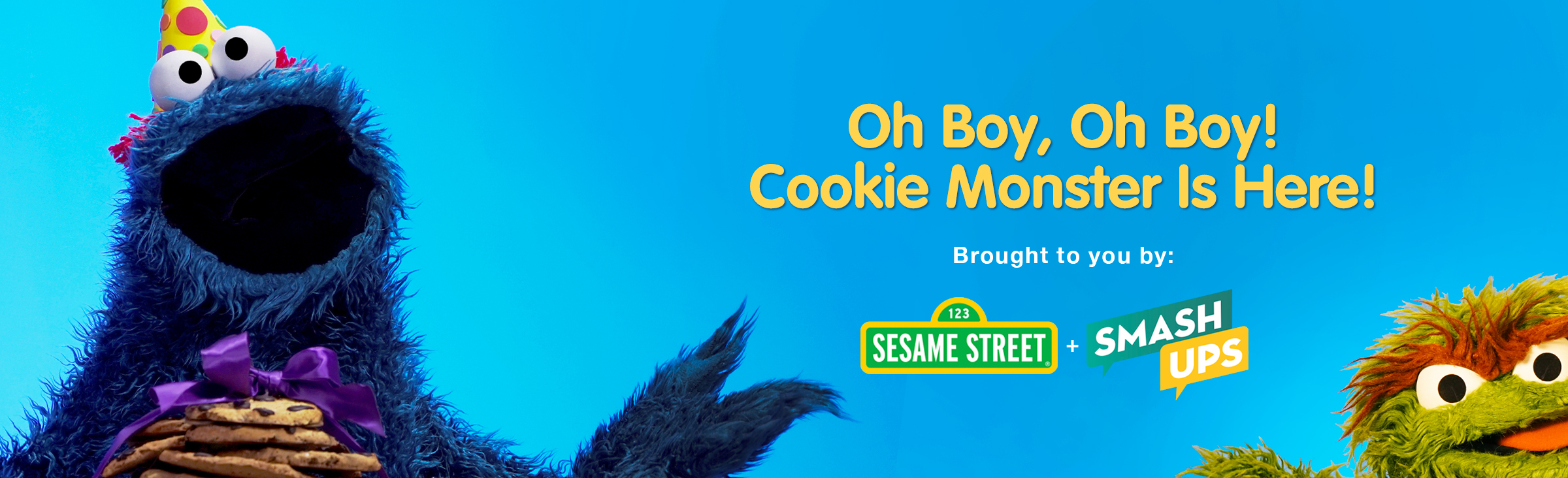 Cookie Monster Singing Happy Birthday