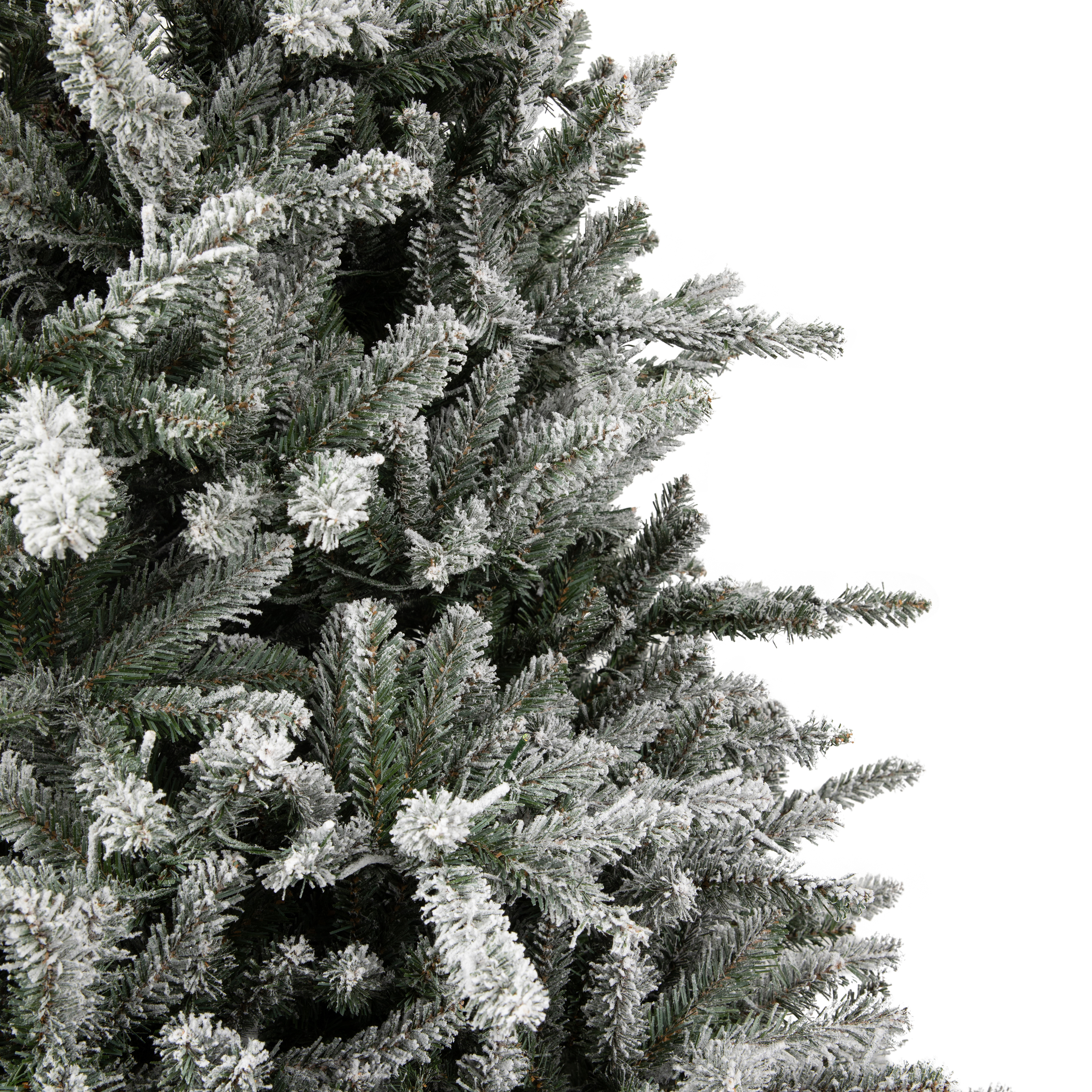 7' Blue Spruce Frosted Tree