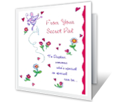 Secret Pal Greeting Card - Valentine's Day Printable Card | American Greetings