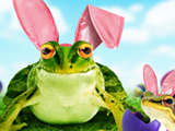 The Easter RibbitTalking Card