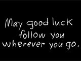 Good-bye, Good Luck Ecard