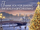 Christmas Thank You<br>Reply Card